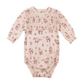 Organic Smocked Chest Bodysuit