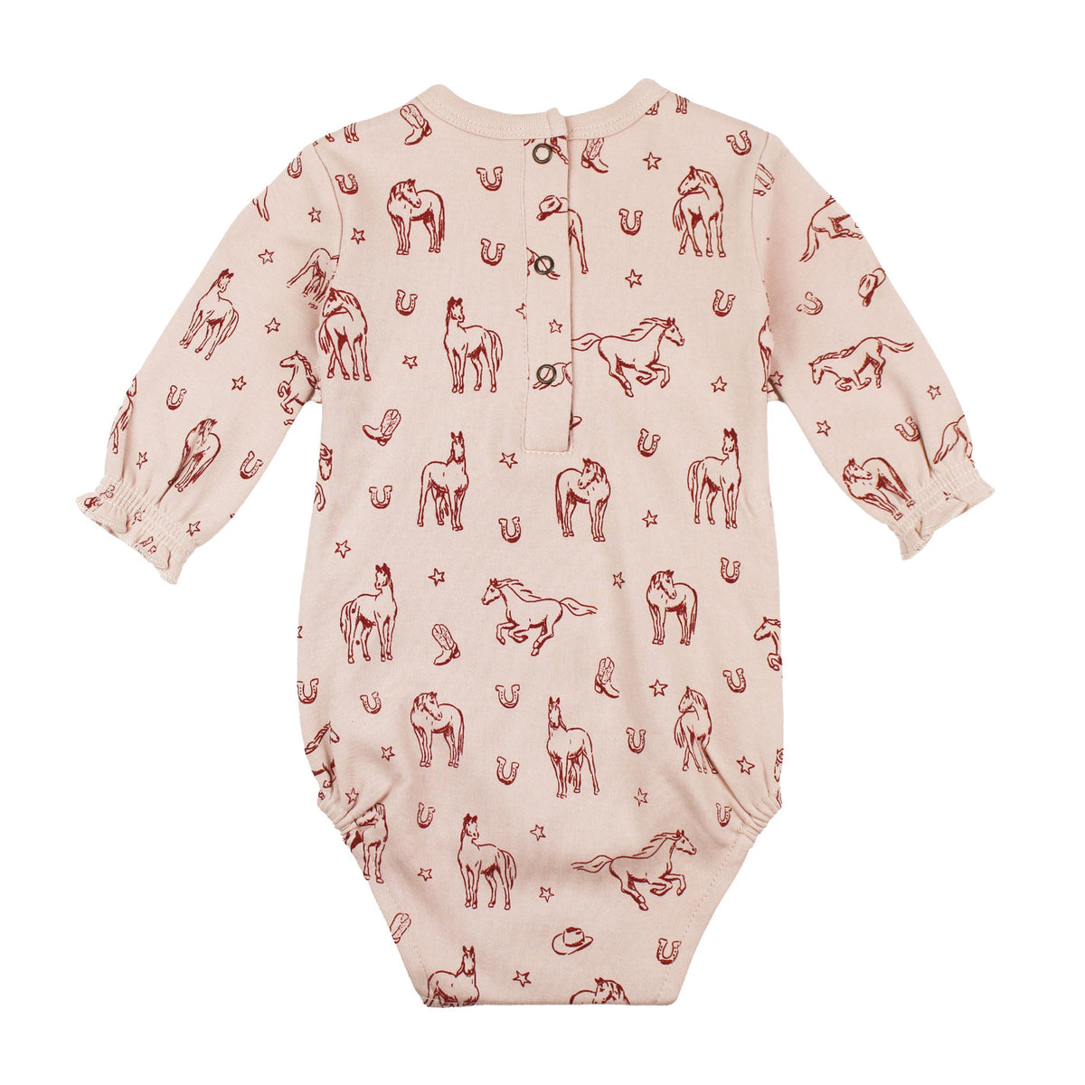 Organic Smocked Chest Bodysuit