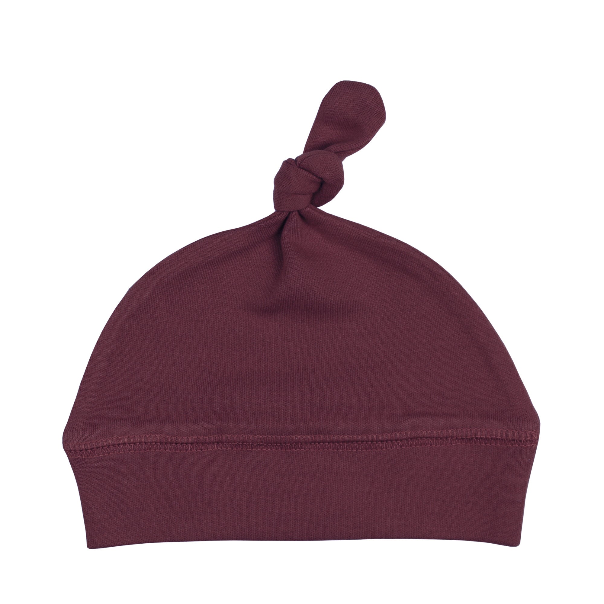 Plum | Organic Knotted Hat