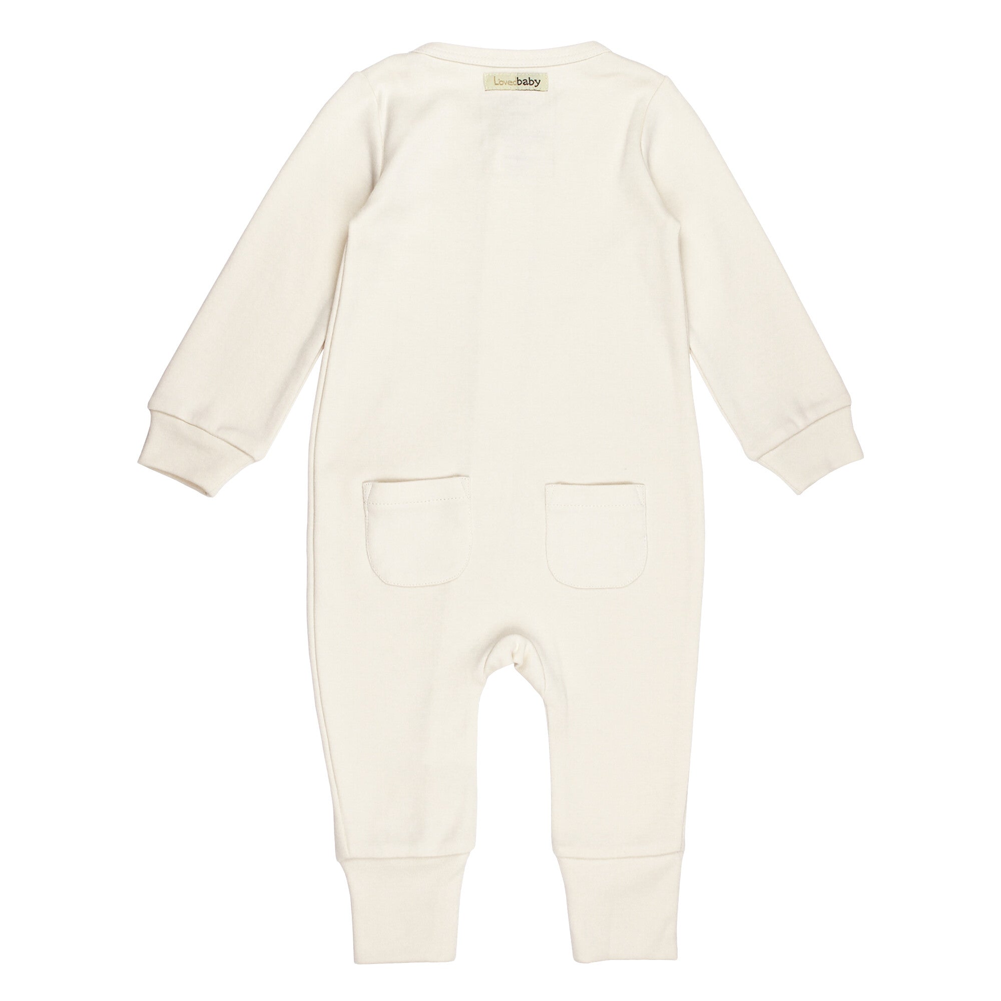 Buttercream | Organic Zipper Romper