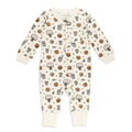 Organic Zipper Romper