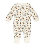 Organic Zipper Romper