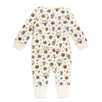 Organic Zipper Romper