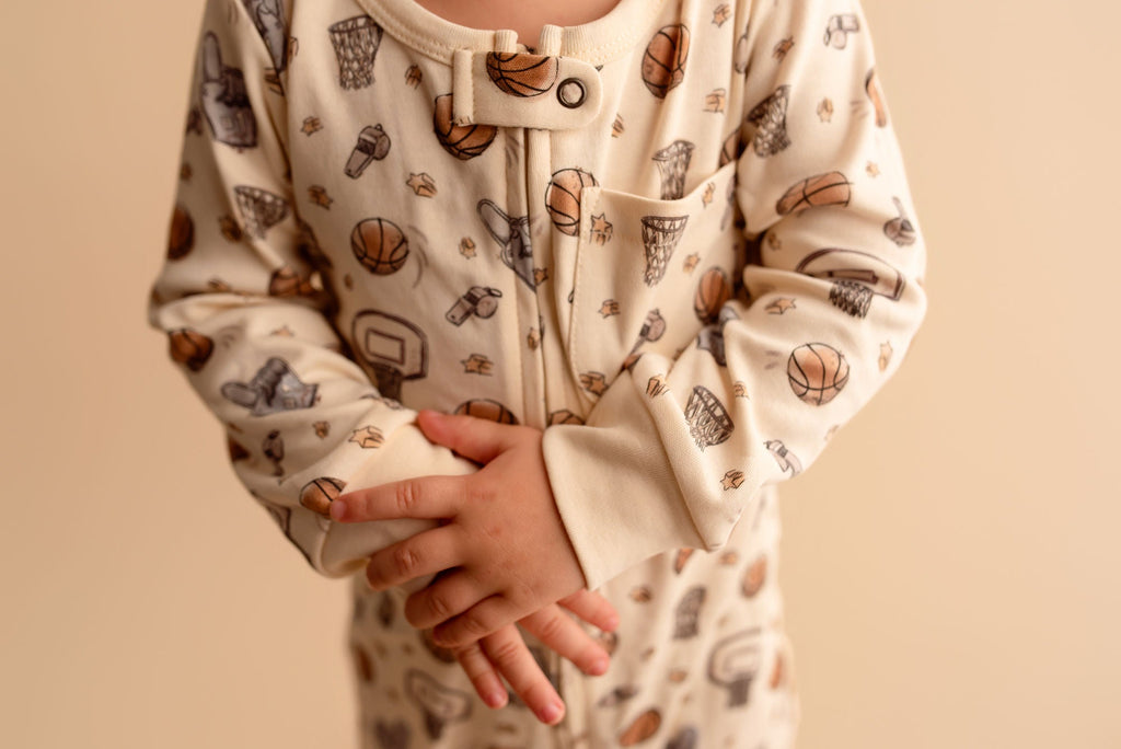 Organic Zipper Romper