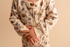 Organic Zipper Romper