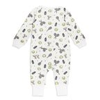 Organic Zipper Romper