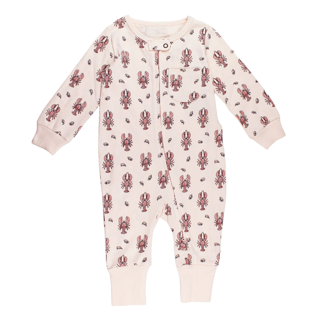 Organic Zipper Romper
