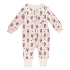 Organic Zipper Romper