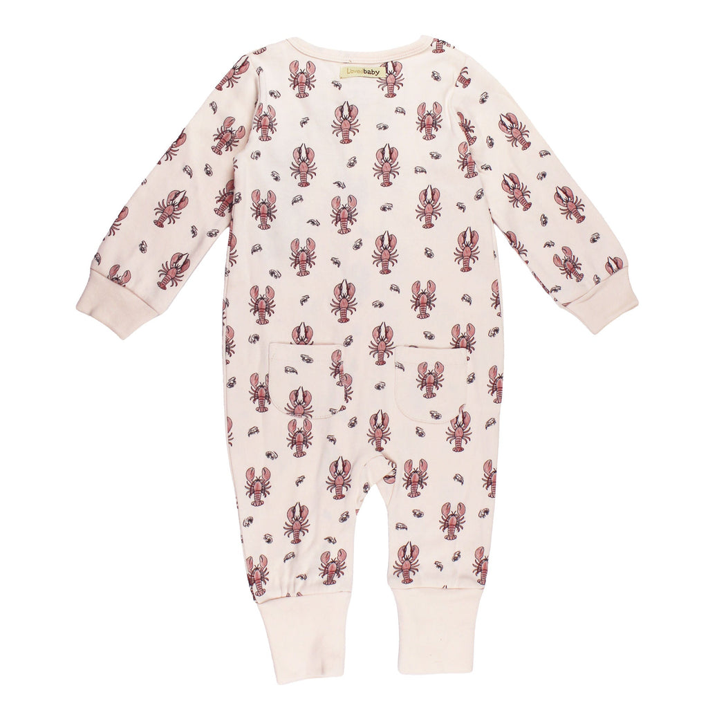 Organic Zipper Romper