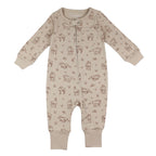 Organic Zipper Romper