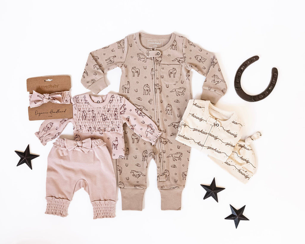 Organic Zipper Romper