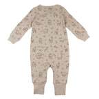 Organic Zipper Romper