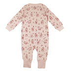 Organic Zipper Romper