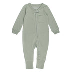 Seafoam | Organic Zipper Romper
