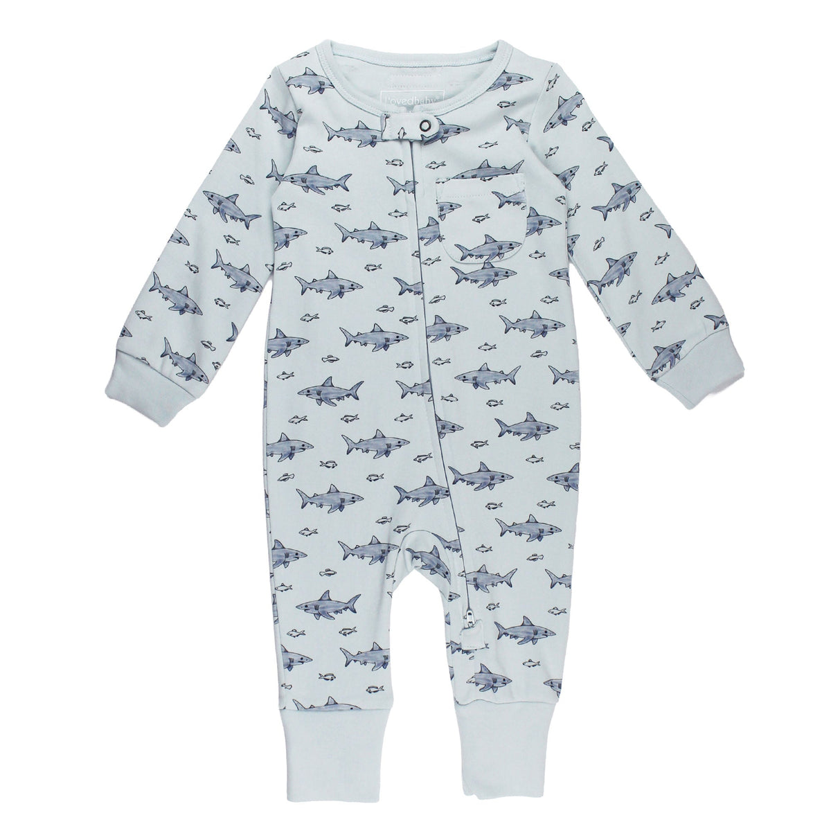 Organic Zipper Romper