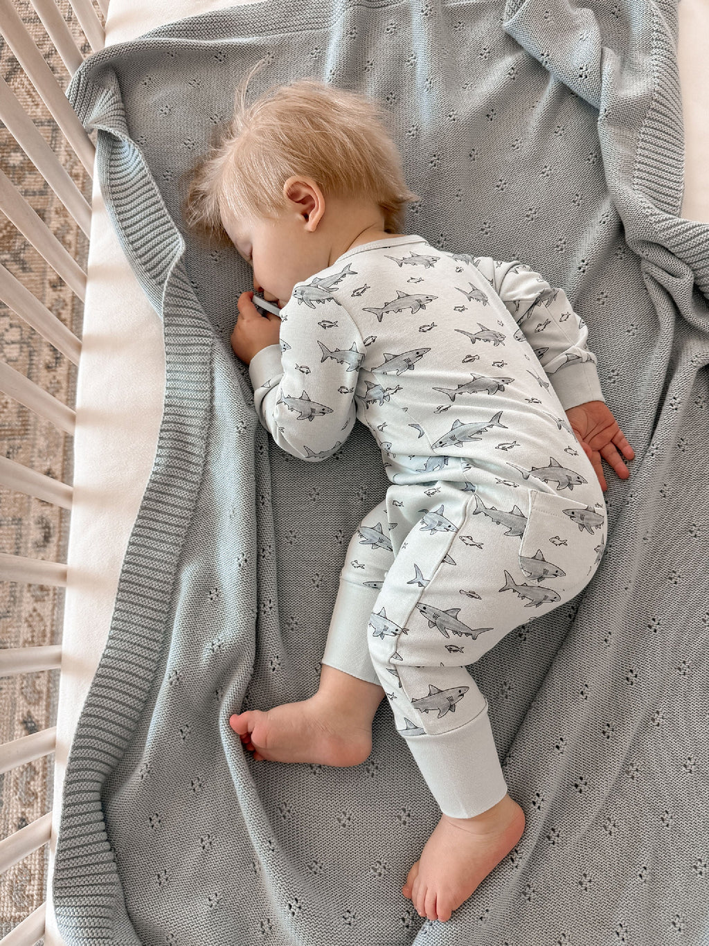 Organic Zipper Romper