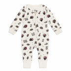 Organic Zipper Romper