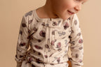 Organic Zipper Romper