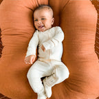 Buttercream | Organic Zipper Footie