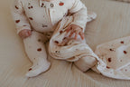Organic Zipper Footie