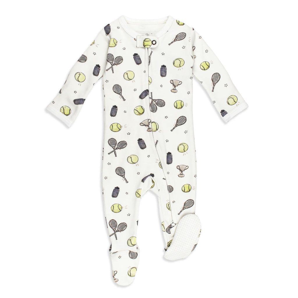 Organic Zipper Footie