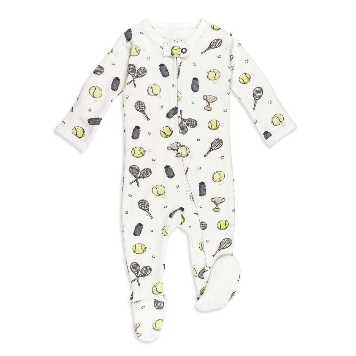 Organic Zipper Footie