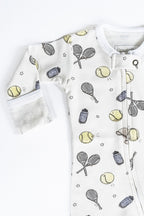 Organic Zipper Footie