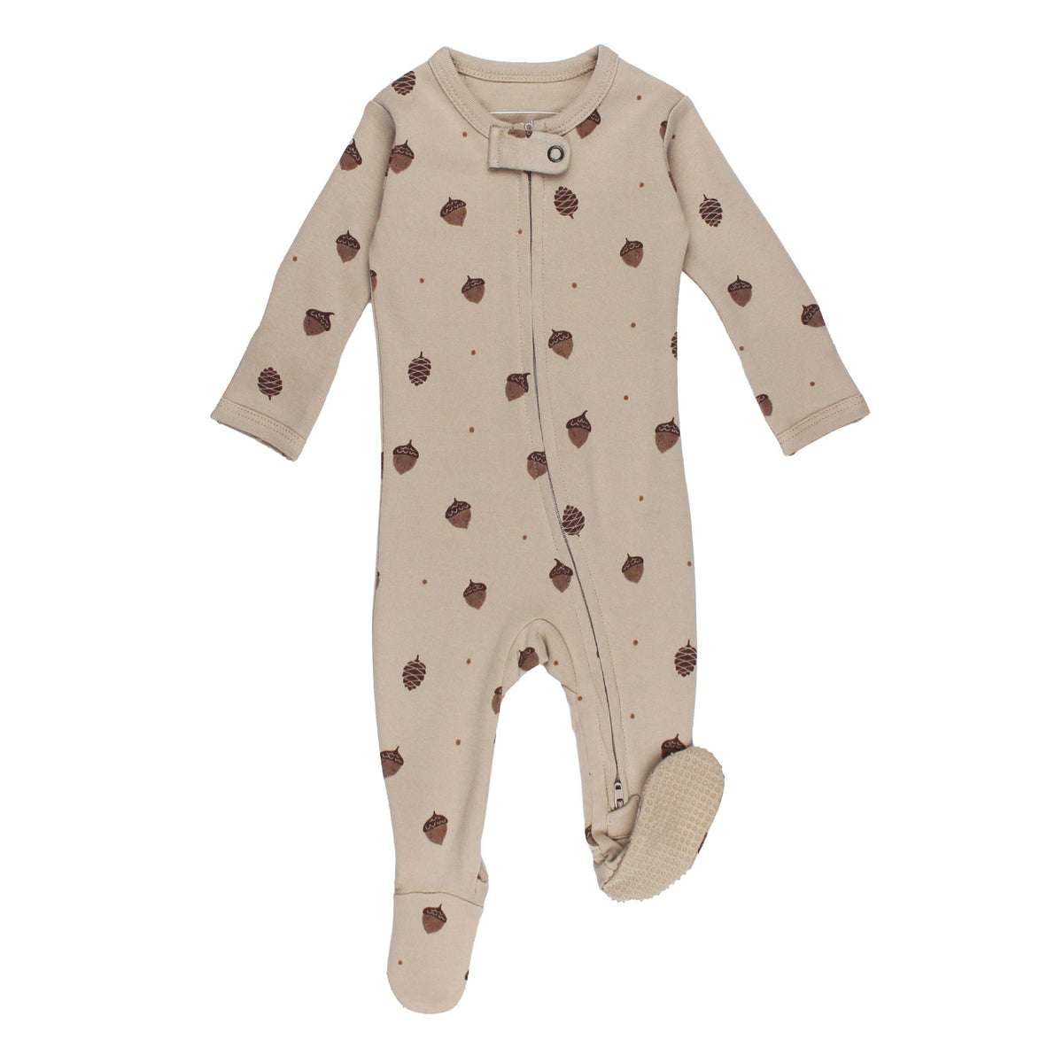 Organic Zipper Footie