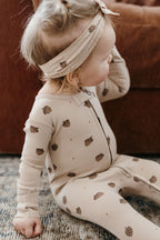 Organic Zipper Footie