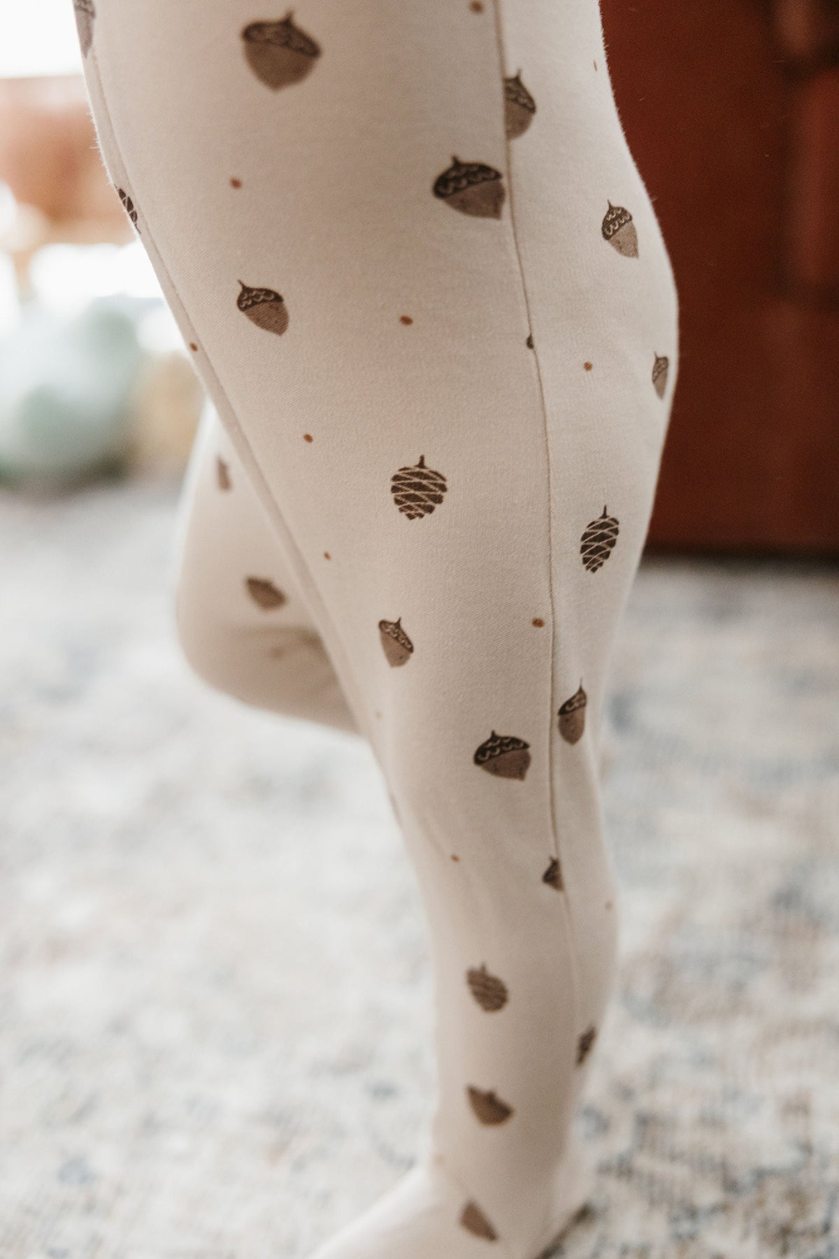 Organic Zipper Footie