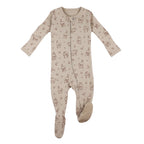 Organic Zipper Footie