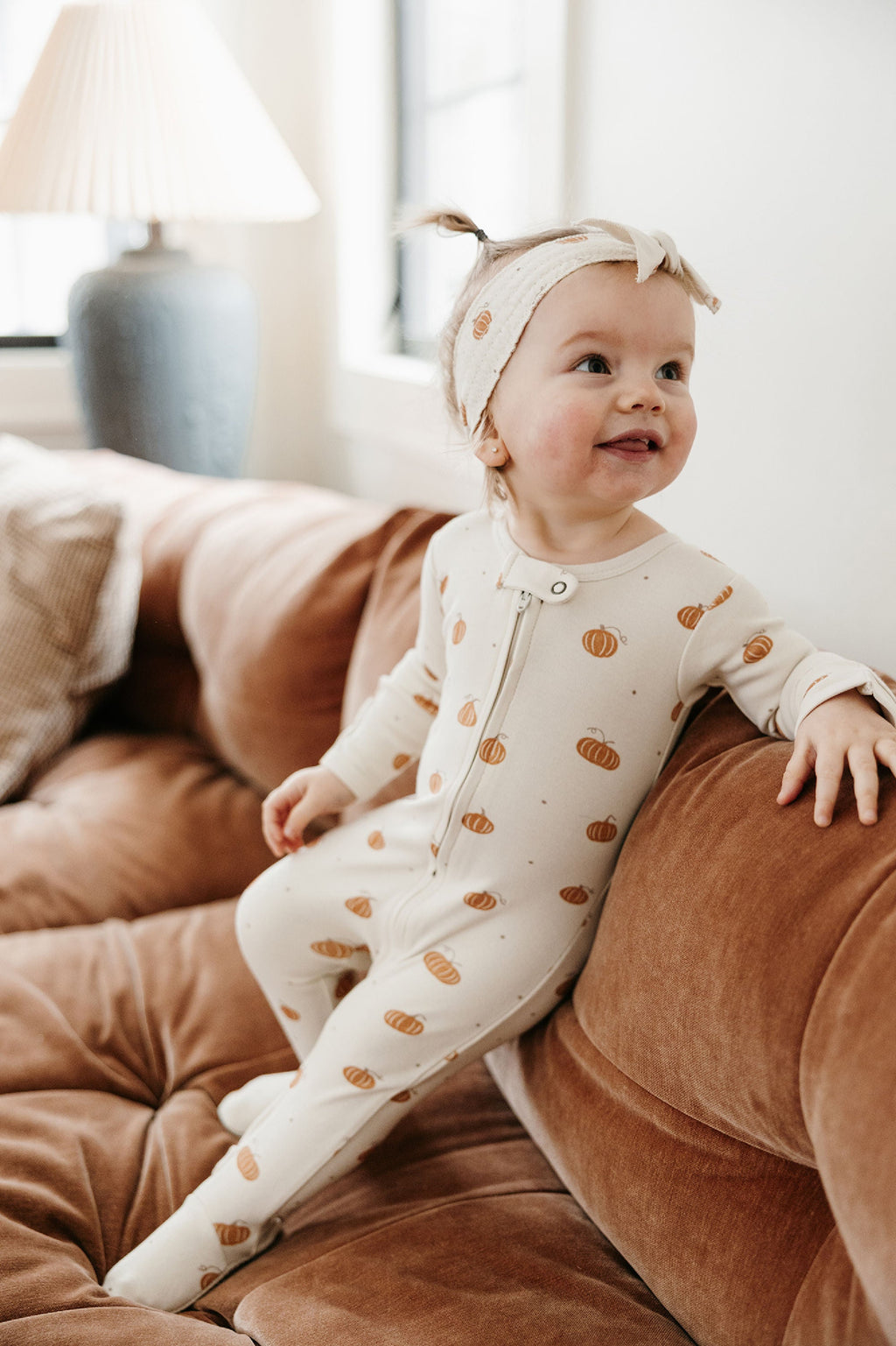 Organic Zipper Footie