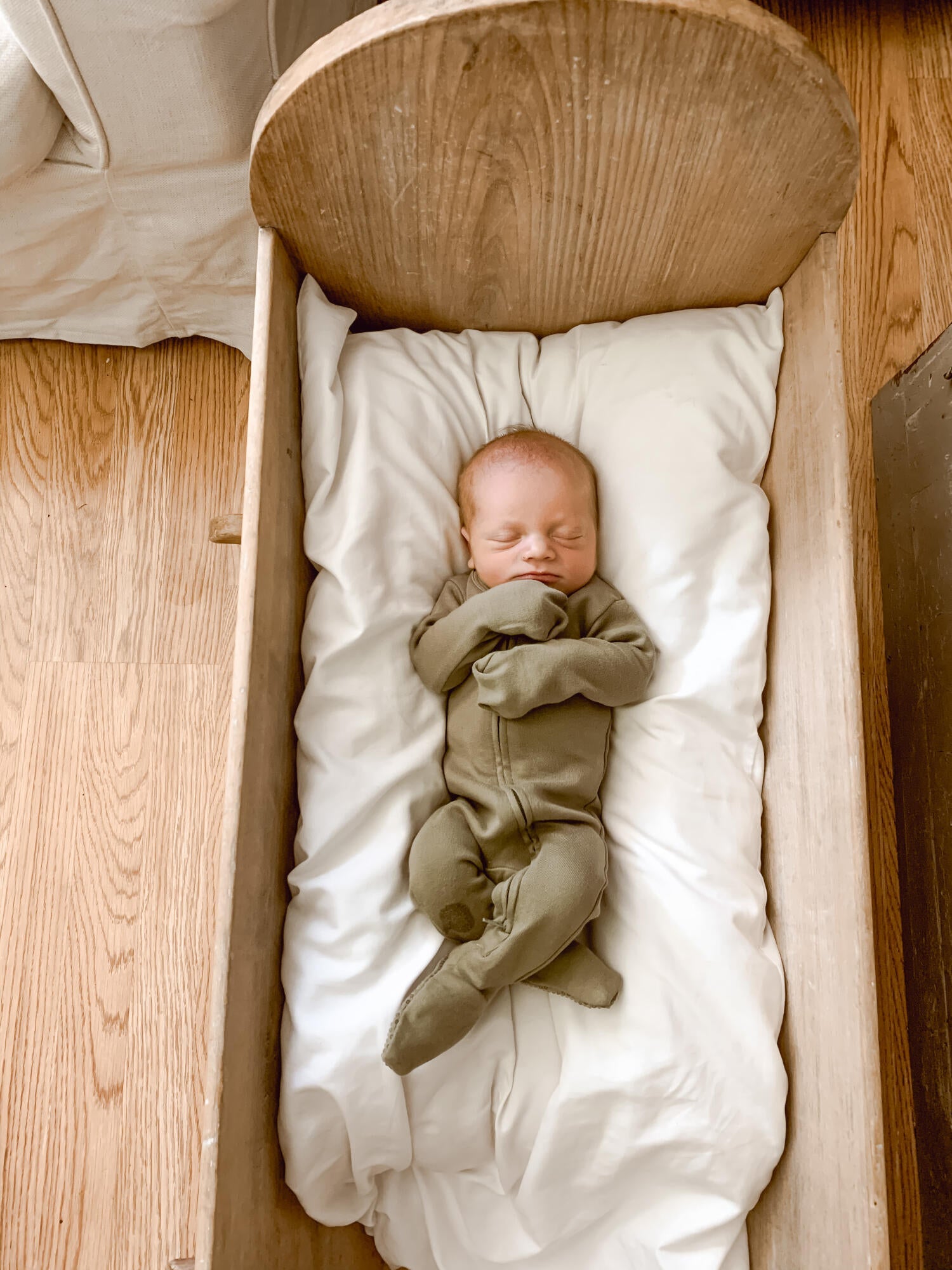 Sage | Organic Zipper Footie