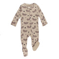 Organic Zipper Footie