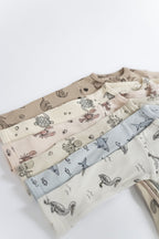 Organic Zipper Footie