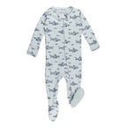 Organic Zipper Footie