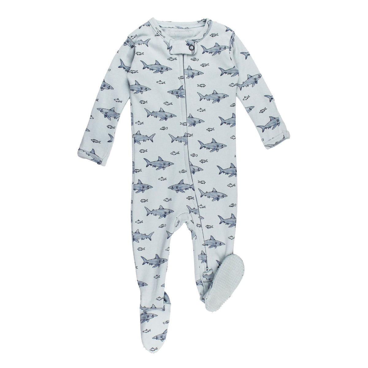 Organic Zipper Footie