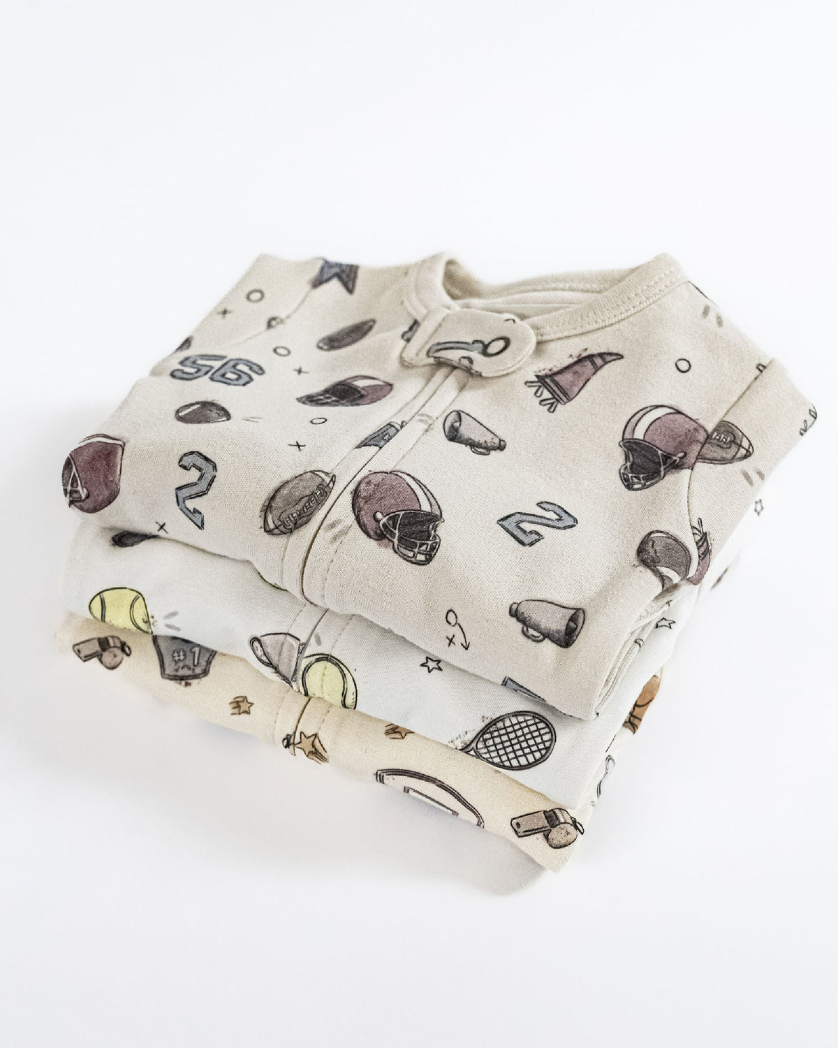 Organic Zipper Footie