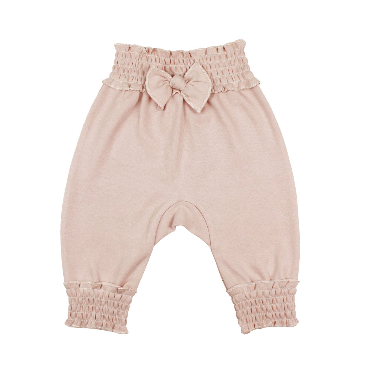 Rosewater | Organic Smocked Bubble Pants