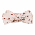 Organic Smocked Tie Headband