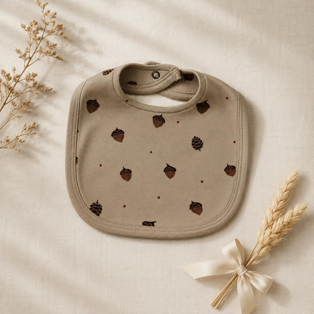 Organic 2-Layer Reversible Bib