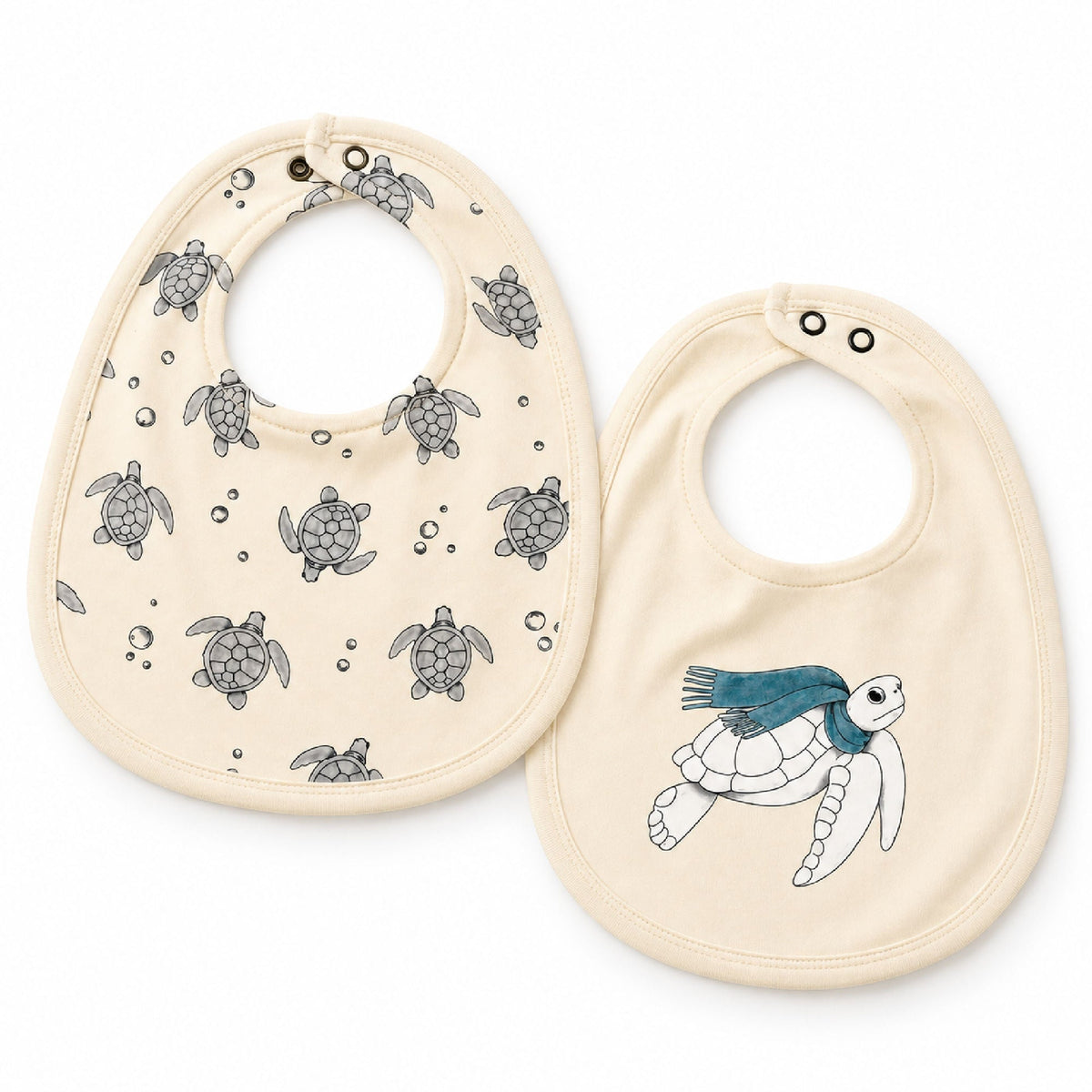 Organic 2-Layer Reversible Bib