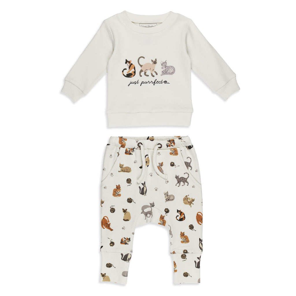 Organic Sweatshirt & Jogger Set
