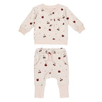 Organic Henley Sweatshirt & Jogger Set
