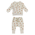 Organic Henley Sweatshirt & Jogger Set
