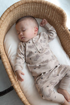 Organic Henley Sweatshirt & Jogger Set