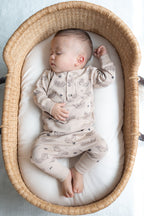 Organic Henley Sweatshirt & Jogger Set