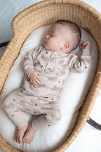 Organic Henley Sweatshirt & Jogger Set