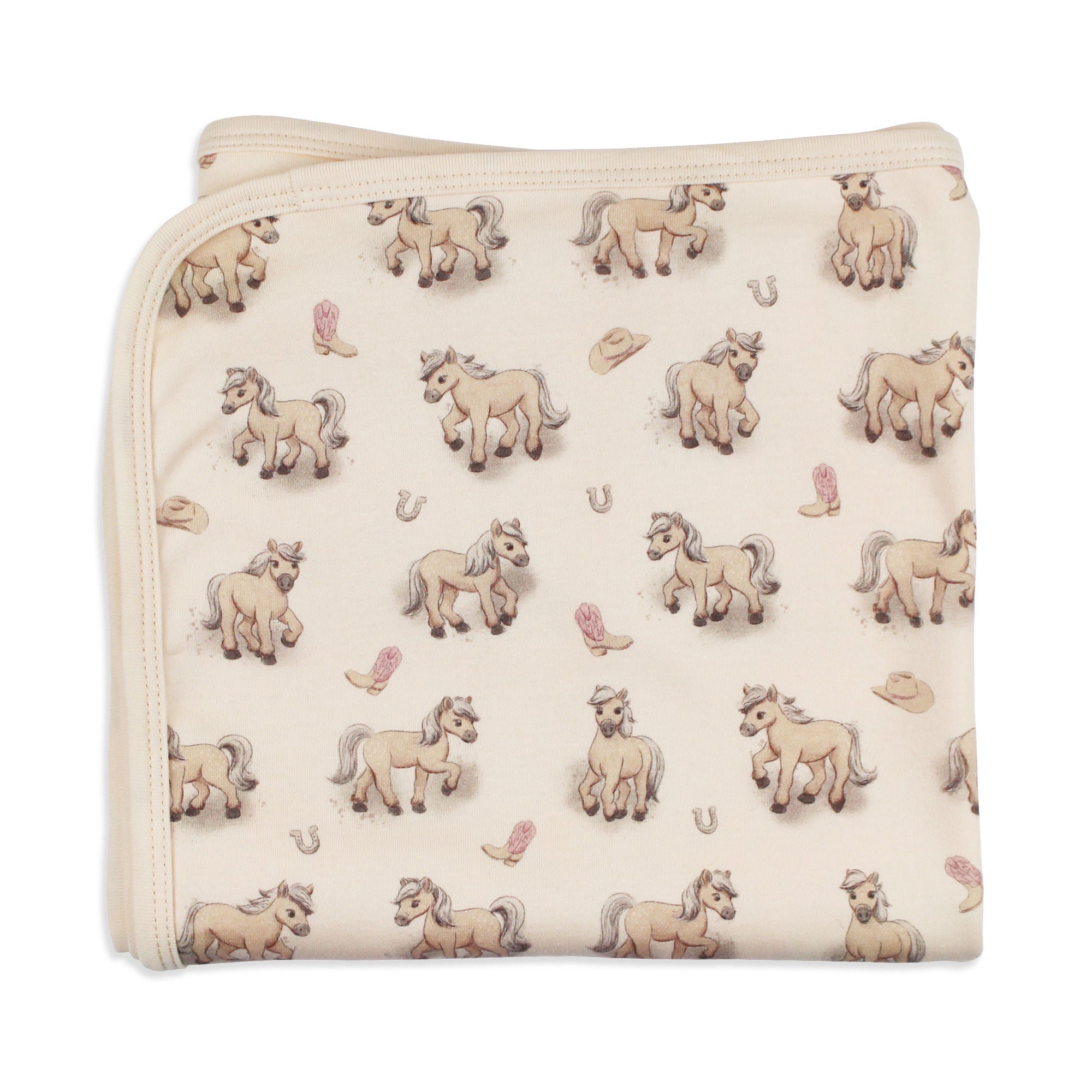 Blush Boots | Organic Blanket