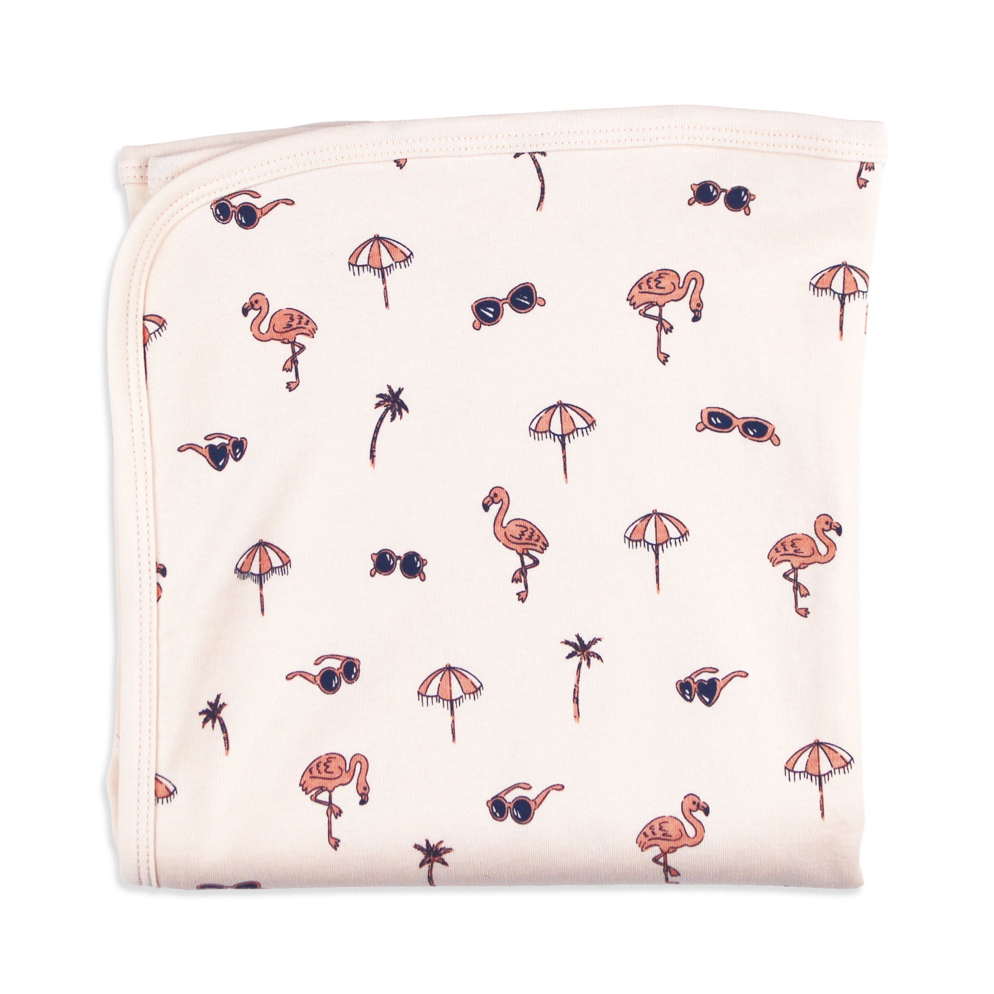 Flamingo | Organic Blanket